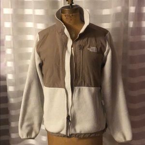 North Face Brown & Tan Fleece Denali Polartec
